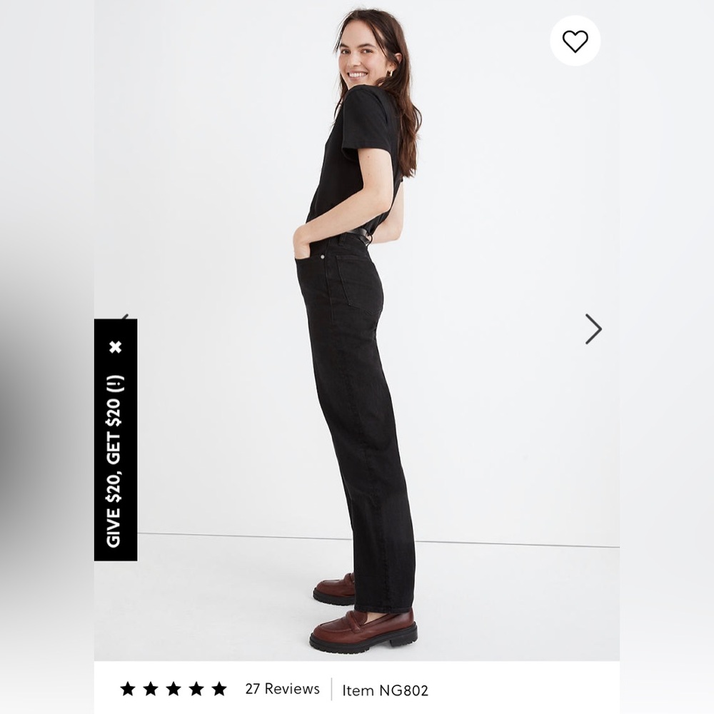 Madewell The Perfect Vintage Wide-Leg Jean in Belmere Wash